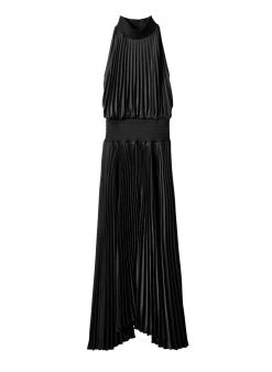 ALC LTD Renzo Pleated Midi Dress 6 ALC LTD Renzo Pleated Midi Dress