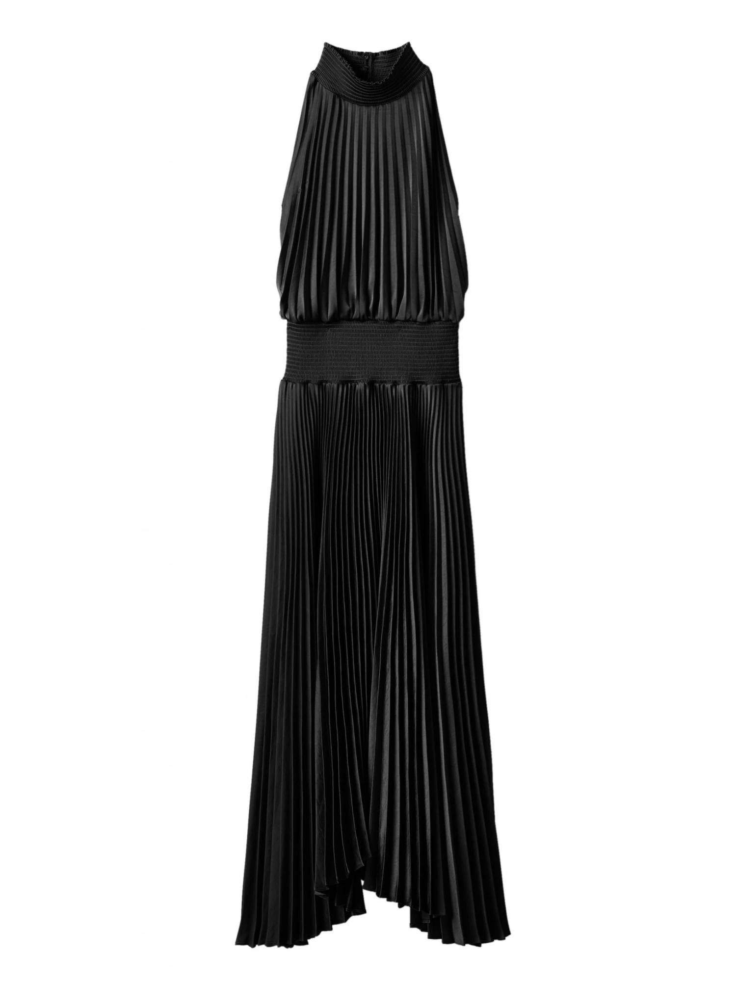 96_RENZO_DRESS_SERP_6_0221_black.jpg ALC LTD Renzo Pleated Midi Dress