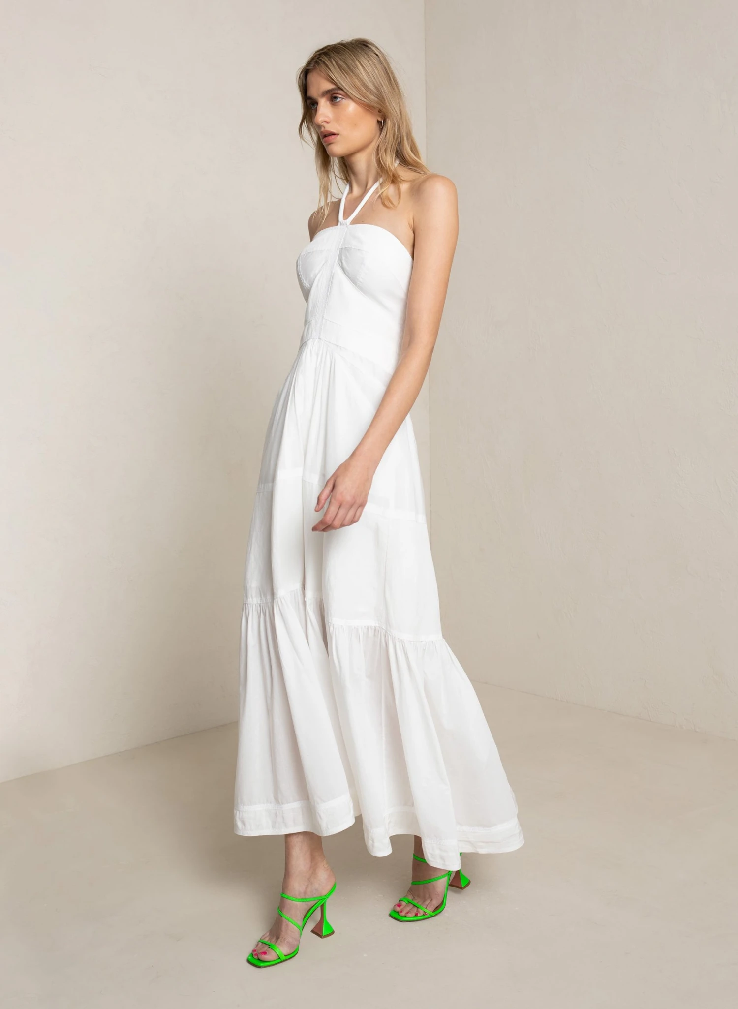 ALC LTD Adelle Halter Midi Dress Dresses 5 ALC LTD Adelle Halter Midi Dress Dresses