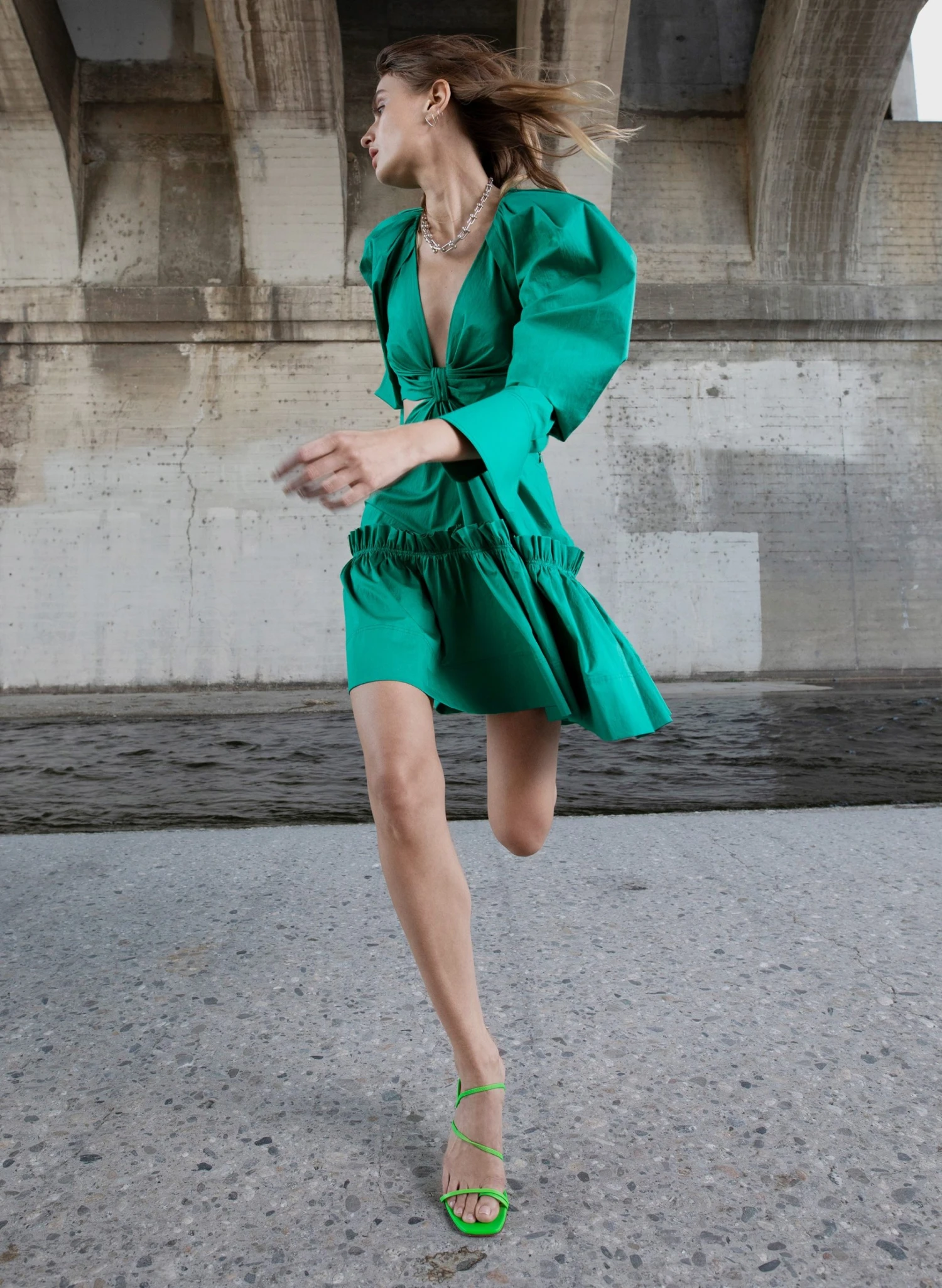 ALEXA-DRESS_1.jpg ALC LTD Alexa Cotton Mini Dress Dresses