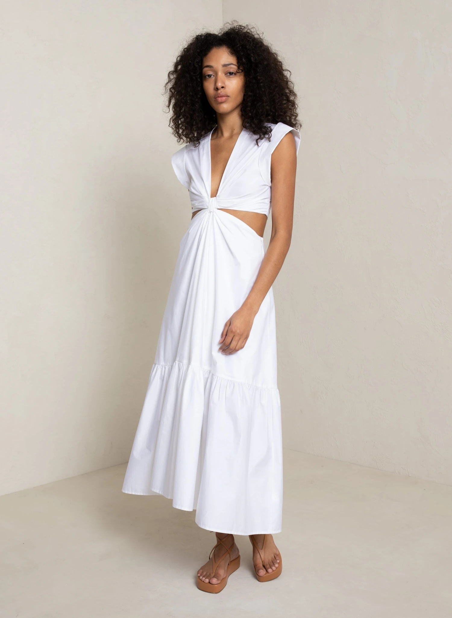ALC LTD Dresses Alexandria Cotton Midi Dress 3 ALC LTD Dresses Alexandria Cotton Midi Dress