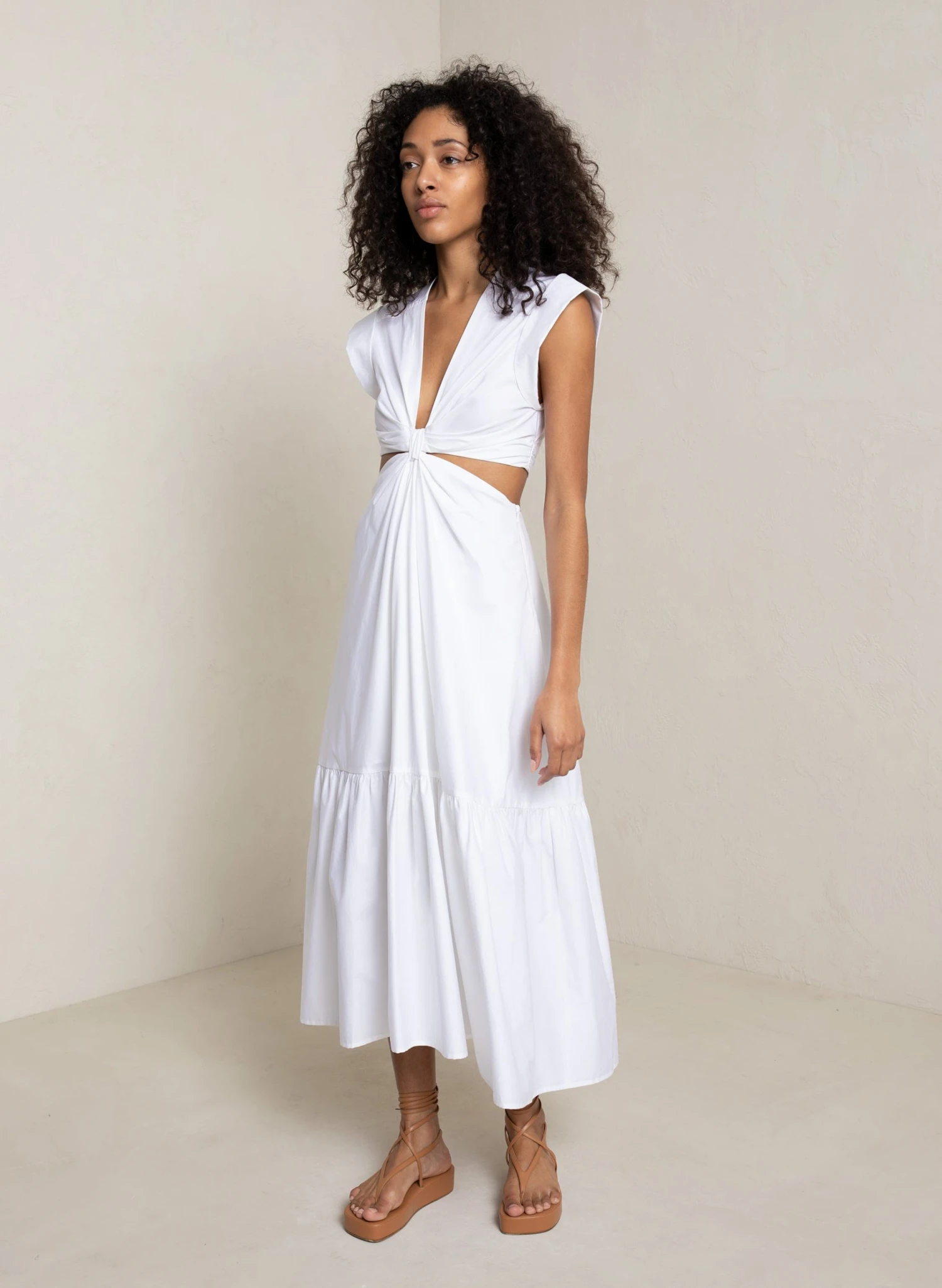 ALC LTD Dresses Alexandria Cotton Midi Dress 5 ALC LTD Dresses Alexandria Cotton Midi Dress