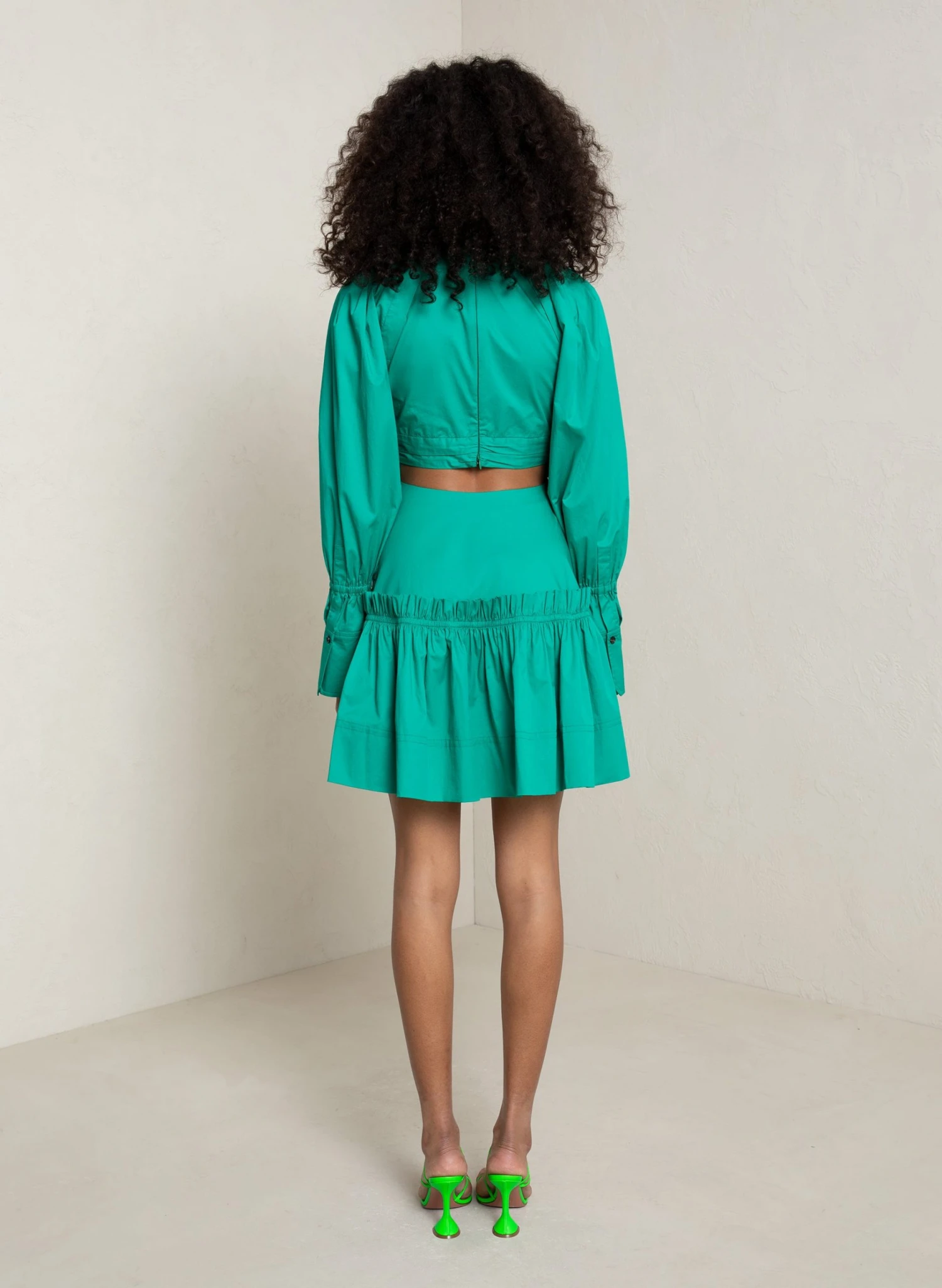 ALEXA_DRESS_VIRI_0069_4.jpg ALC LTD Alexa Cotton Mini Dress Dresses