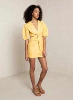 Clothing Sales 2024 55 ALC LTD Alex Vegan Leather Dress Dresses