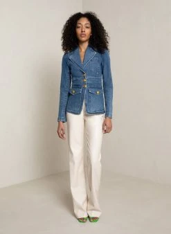 ALC LTD Jackets Amelia Denim Jacket 9 ALC LTD Jackets Amelia Denim Jacket