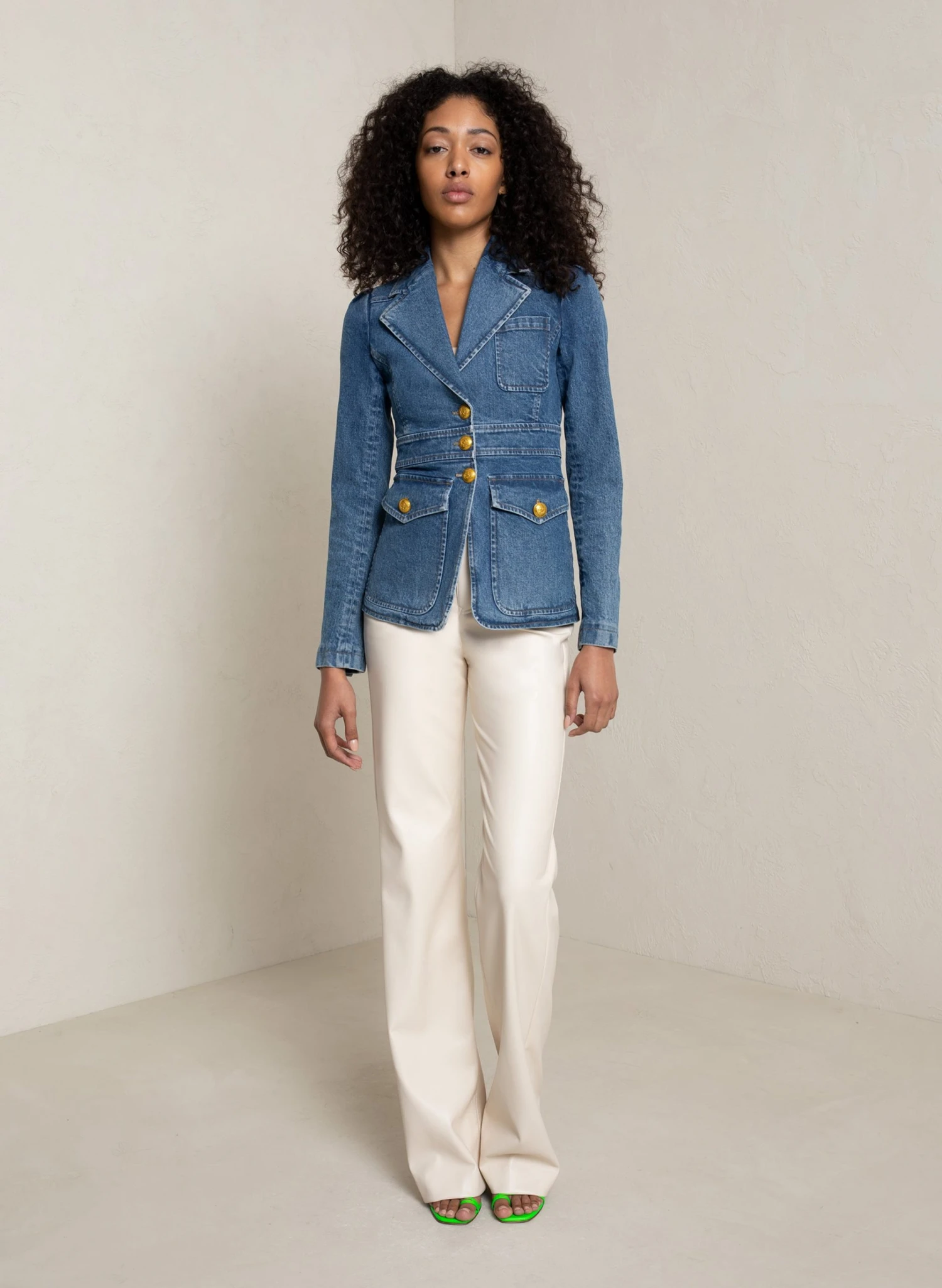 ALC LTD Jackets Amelia Denim Jacket 5 ALC LTD Jackets Amelia Denim Jacket