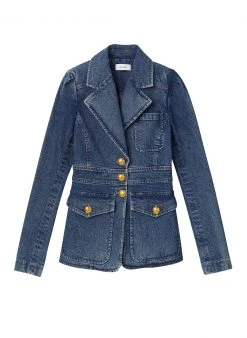 ALC LTD Jackets Amelia Denim Jacket 11 ALC LTD Jackets Amelia Denim Jacket