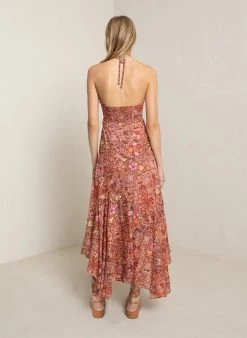 ALC LTD Dresses Amina Halter Midi Dress