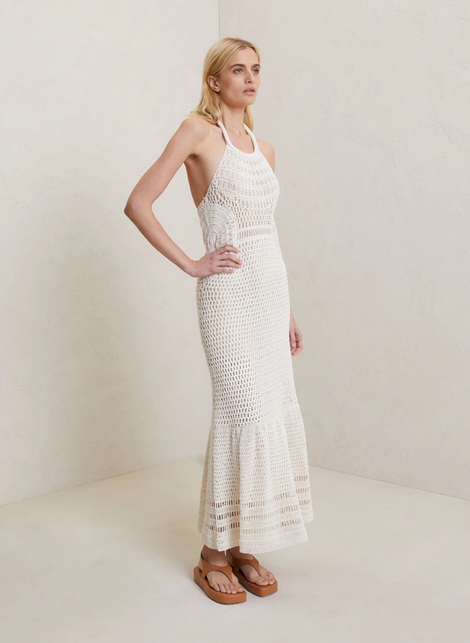 ANTONIA_DRESS_OFFW_0034_2.jpg ALC LTD Dresses Antonia Crochet Halter Dress