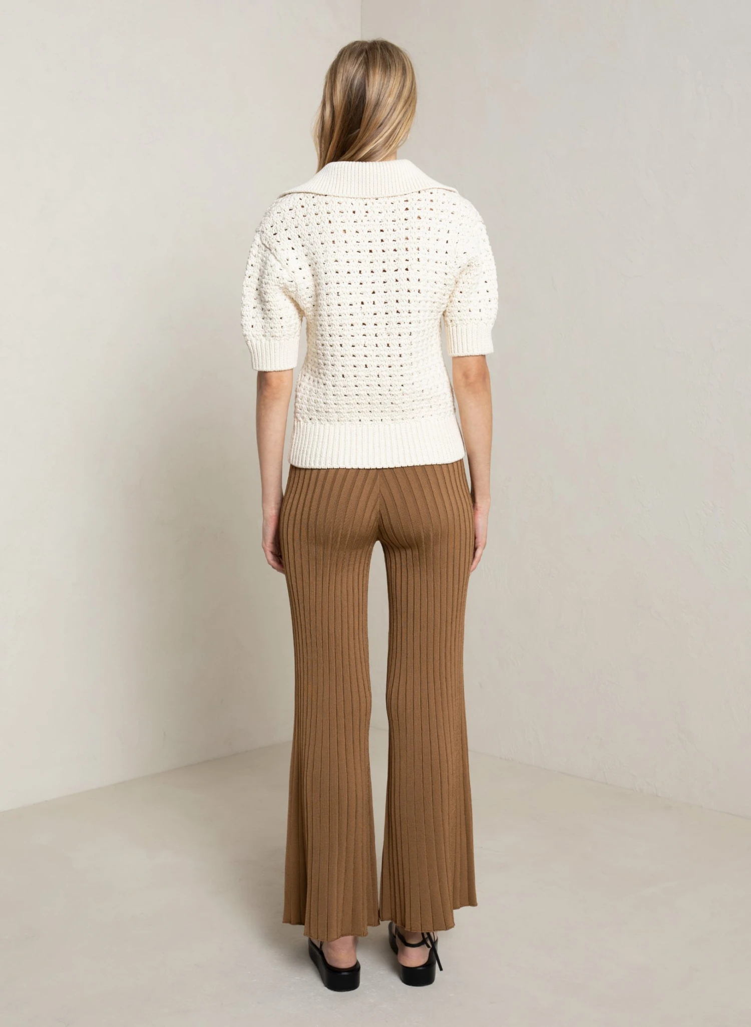 ARCHER_TOP_ASTRID_PANT_0042_4.jpg ALC LTD Archer Crochet Top Knitwear