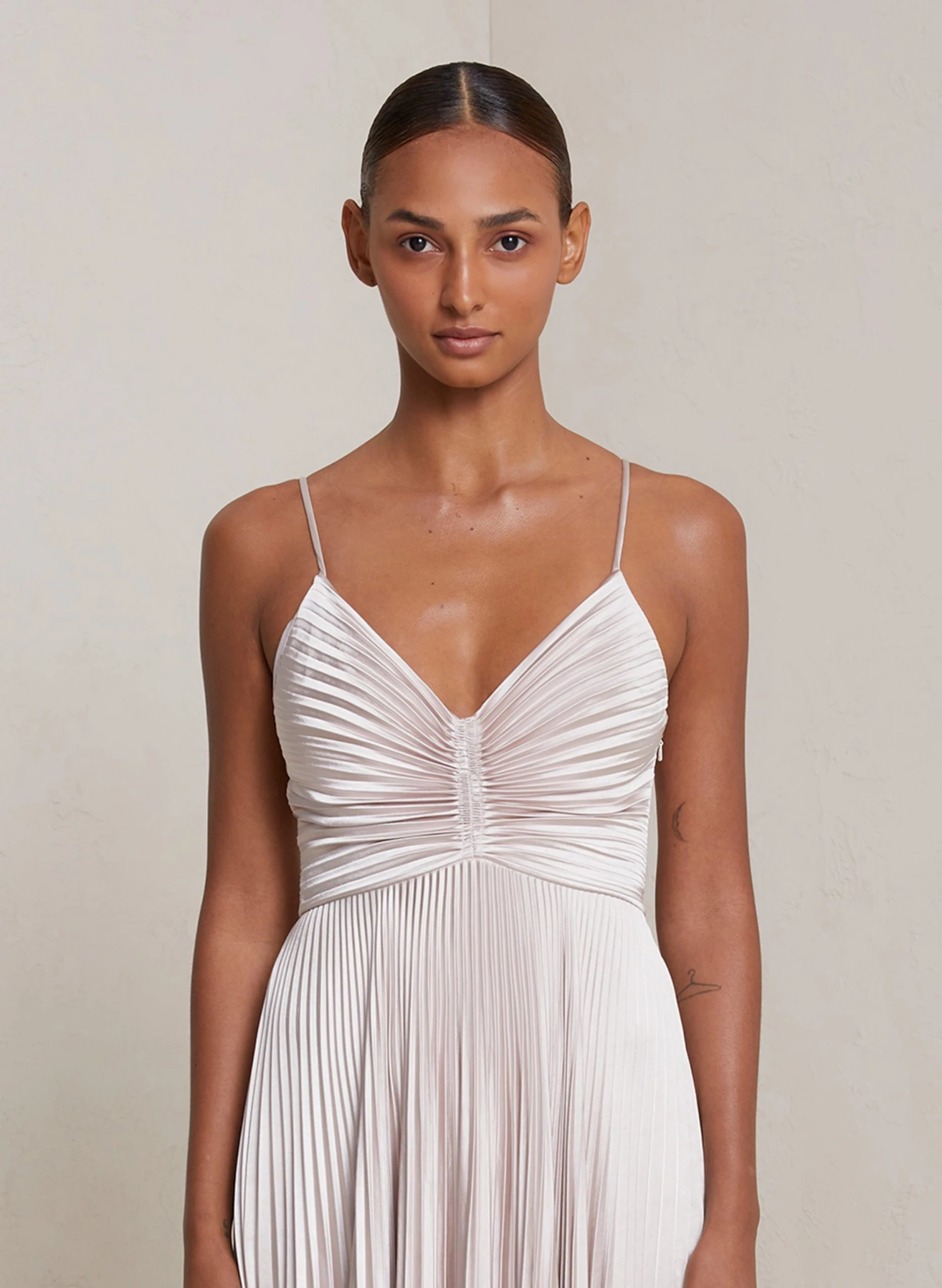 ARIES_DRESS_PKTN_0004_1_crop.jpg ALC LTD Aries Satin Pleated Dress Dresses