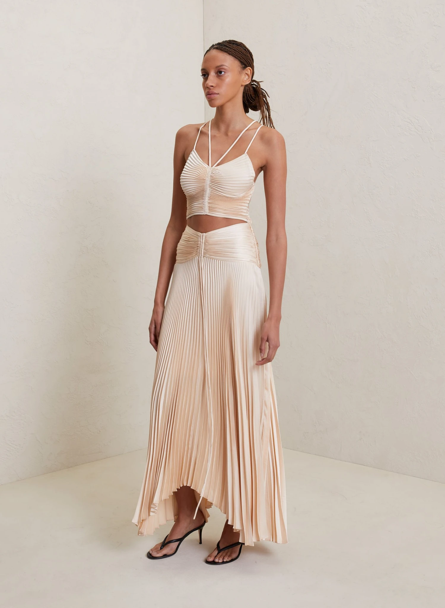 ARI_TOP_SKIRT_CACR_0021_2_f903a462-00d6-46af-ae44-301e16939c13.jpg ALC LTD Ari Satin Pleated Top Tops