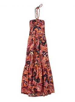 ALC LTD Adelle Halter Midi Dress