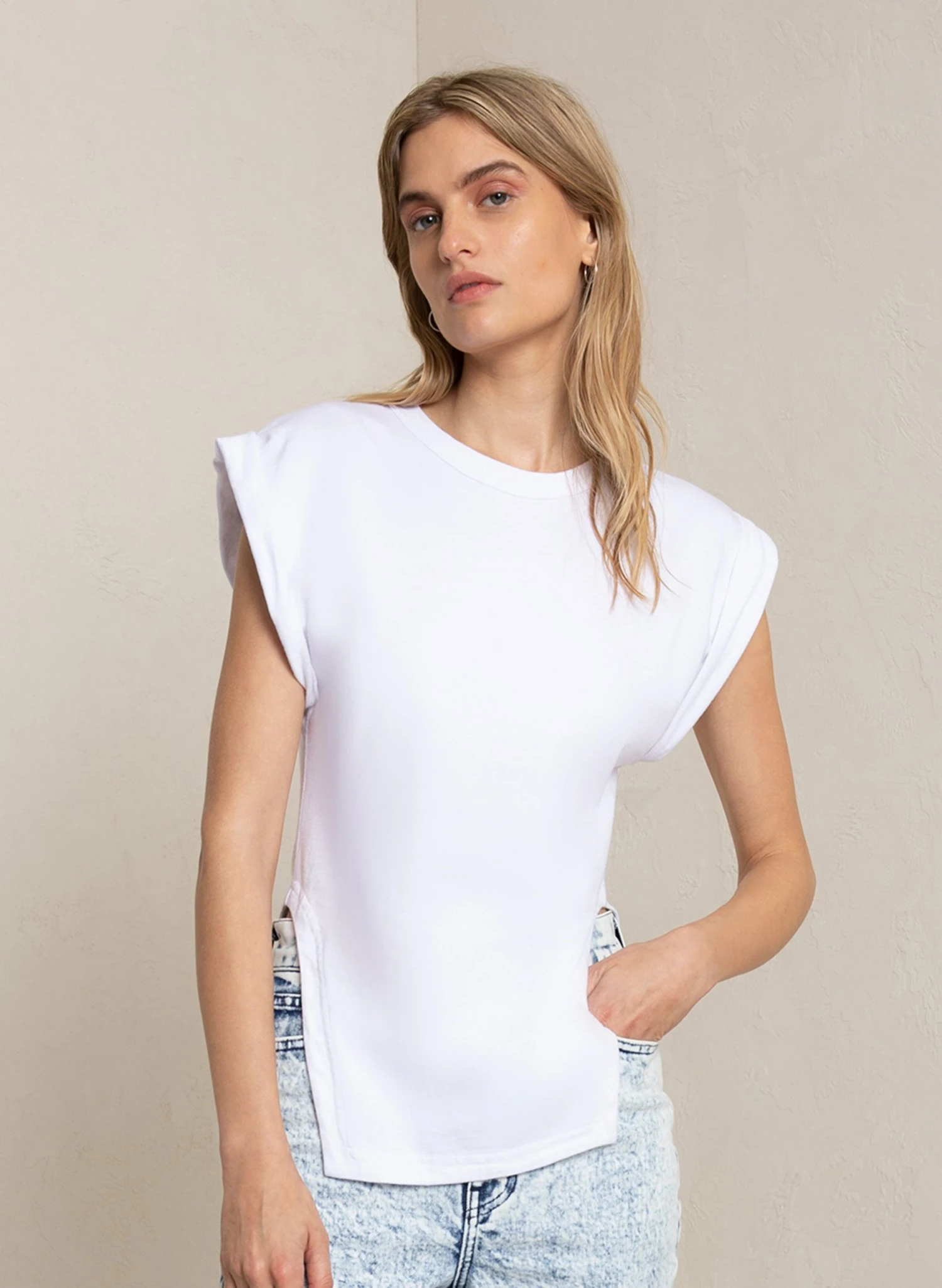 ALC LTD Tops Bryant Cotton Tee 3 ALC LTD Tops Bryant Cotton Tee