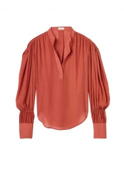 ALC LTD Blake Chiffon Top Tops