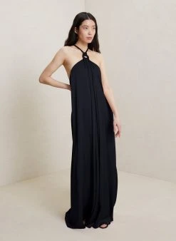 ALC LTD Calypso Satin Maxi Dress Dresses