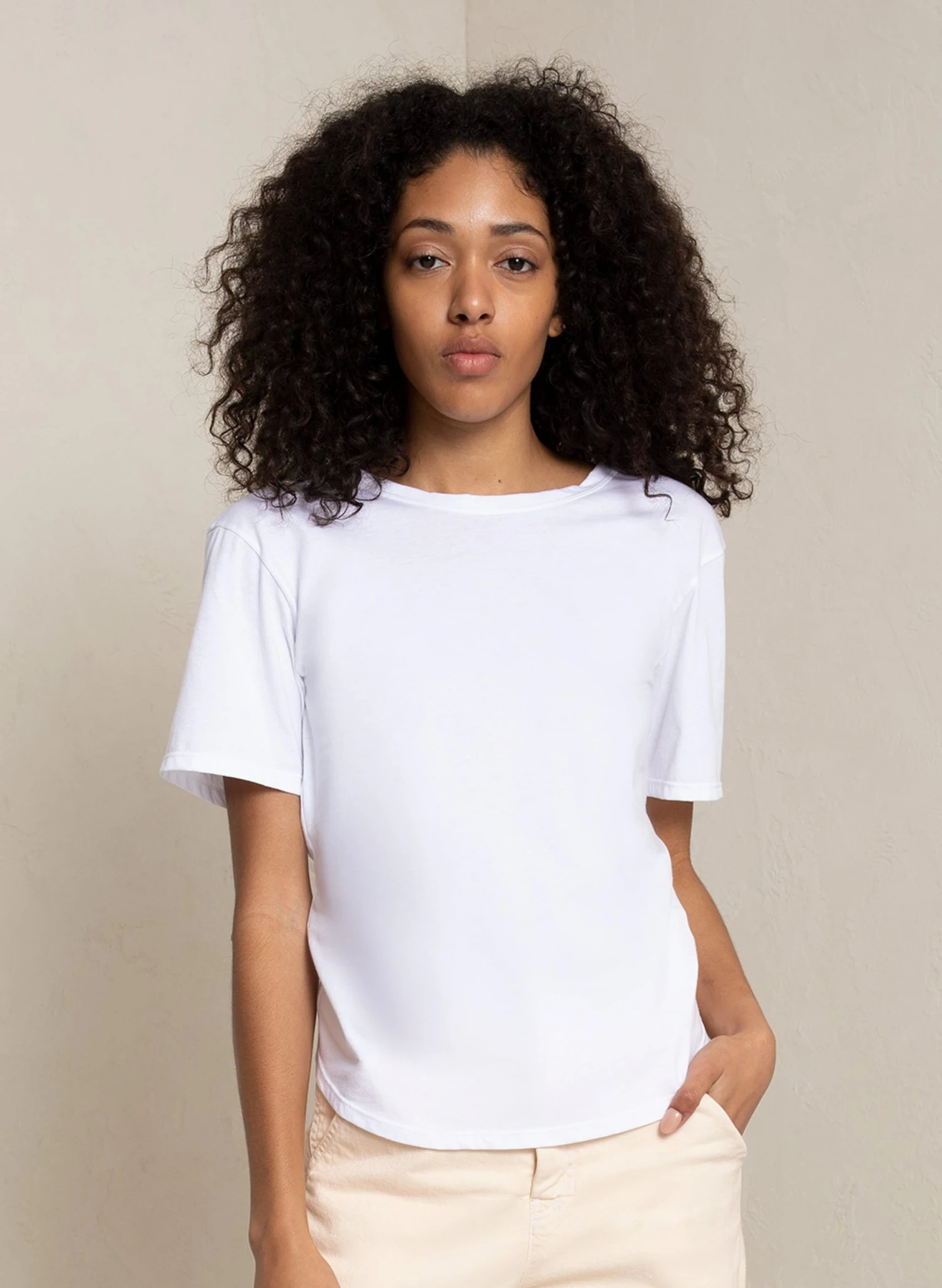 ALC LTD Campbell Cotton Tee Tops 4 ALC LTD Campbell Cotton Tee Tops