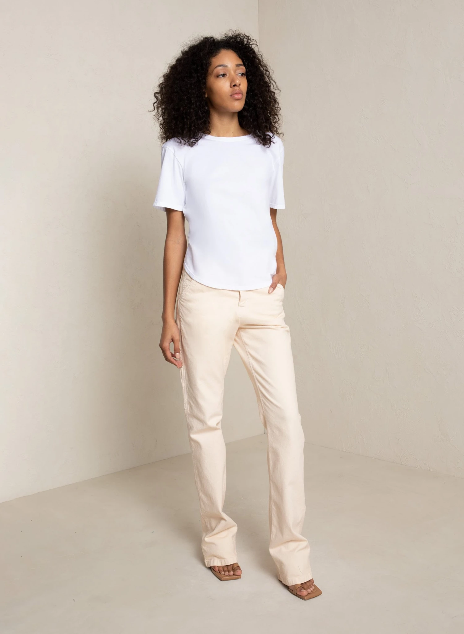 ALC LTD Campbell Cotton Tee Tops 5 ALC LTD Campbell Cotton Tee Tops