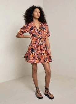 ALC LTD Carey Cotton Mini Dress