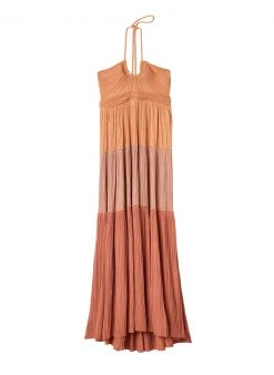ALC LTD Dresses Cecilia Pleated Maxi Dress