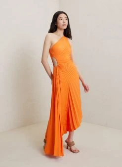 ALC LTD Dresses Delfina Pleated Dress 9 ALC LTD Dresses Delfina Pleated Dress