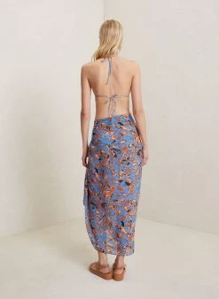 ALC LTD Serra Silk Sarong 9 ALC LTD Serra Silk Sarong