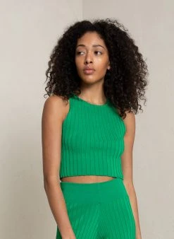 ALC LTD Eden Rib Knit Top Knitwear