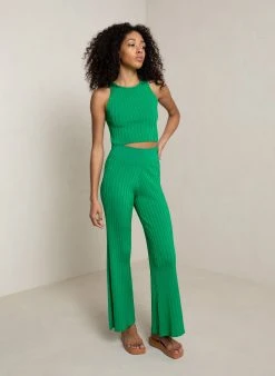 ALC LTD Eden Rib Knit Top Knitwear