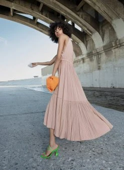 ALC LTD Dresses Ella Pleated Midi Dress