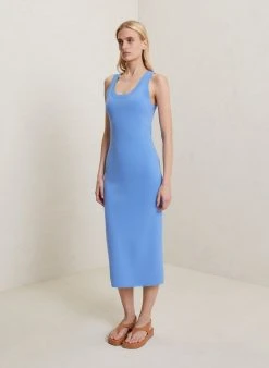 ALC LTD Emily Cotton Midi Dress