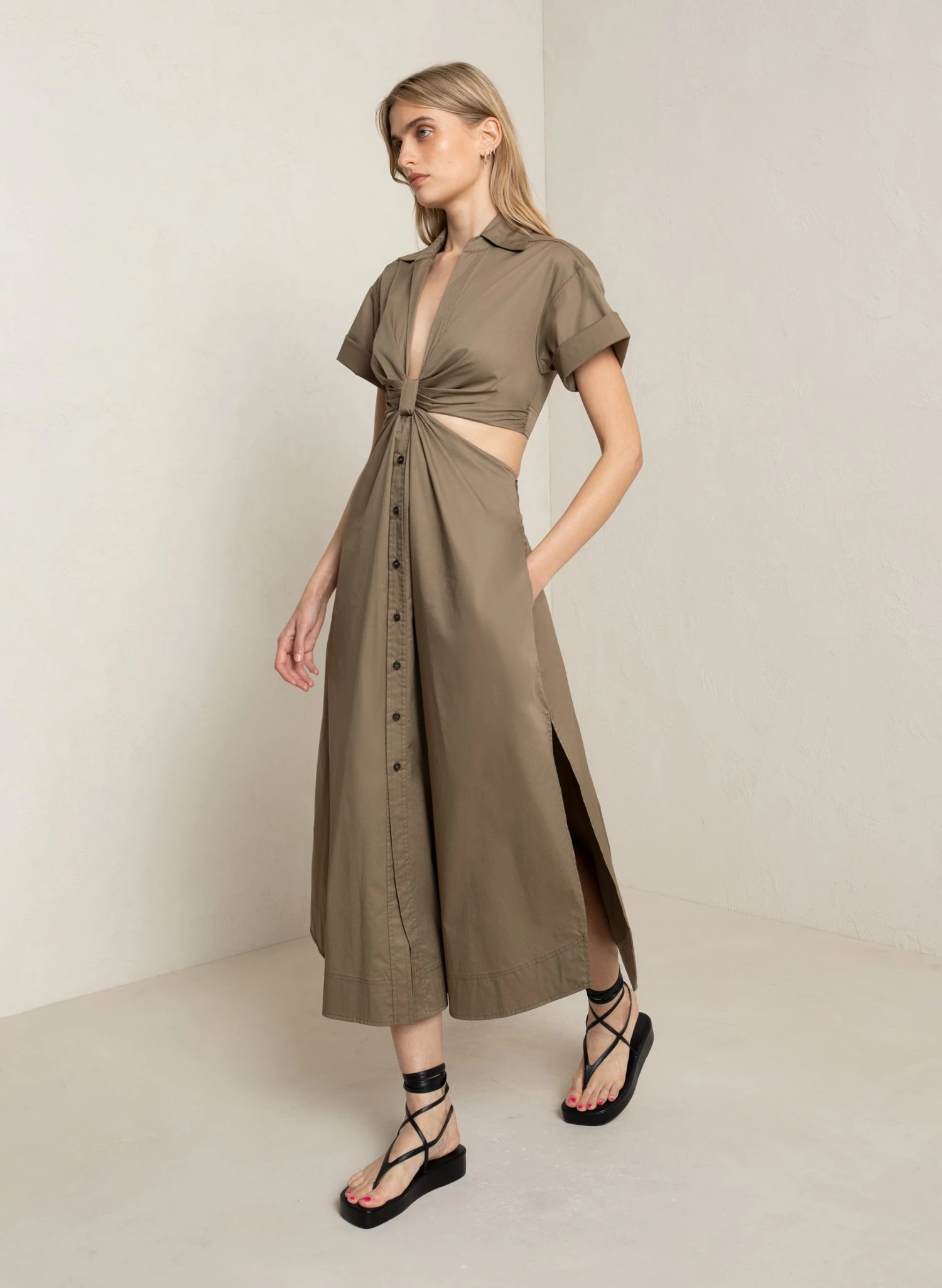 GEORGIA_DRESS_DRBA_1.jpg ALC LTD Georgia Cotton Midi Dress