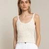 ALC LTD Hadley Crochet Tank Tops 2 ALC LTD Hadley Crochet Tank Tops