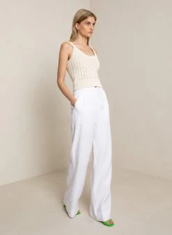 ALC LTD Hadley Crochet Tank Tops