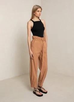 ALC LTD Hannah Ribbed Cotton Tank