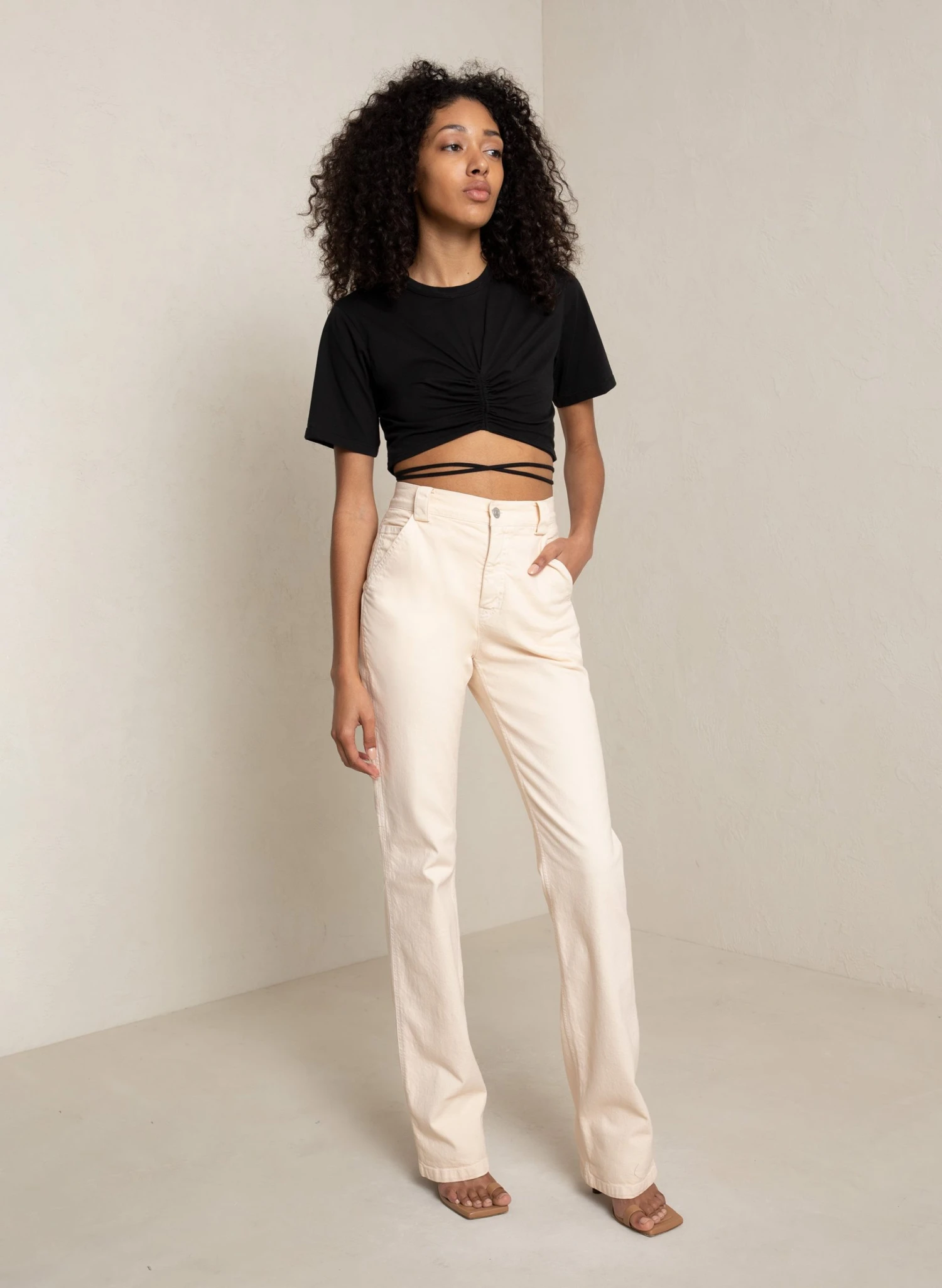 ALC LTD Tops Jane Cotton Tee 4 ALC LTD Tops Jane Cotton Tee