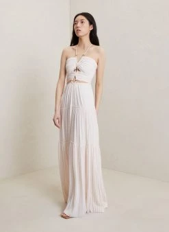 ALC LTD Kai Pleated Maxi Dress 9 ALC LTD Kai Pleated Maxi Dress