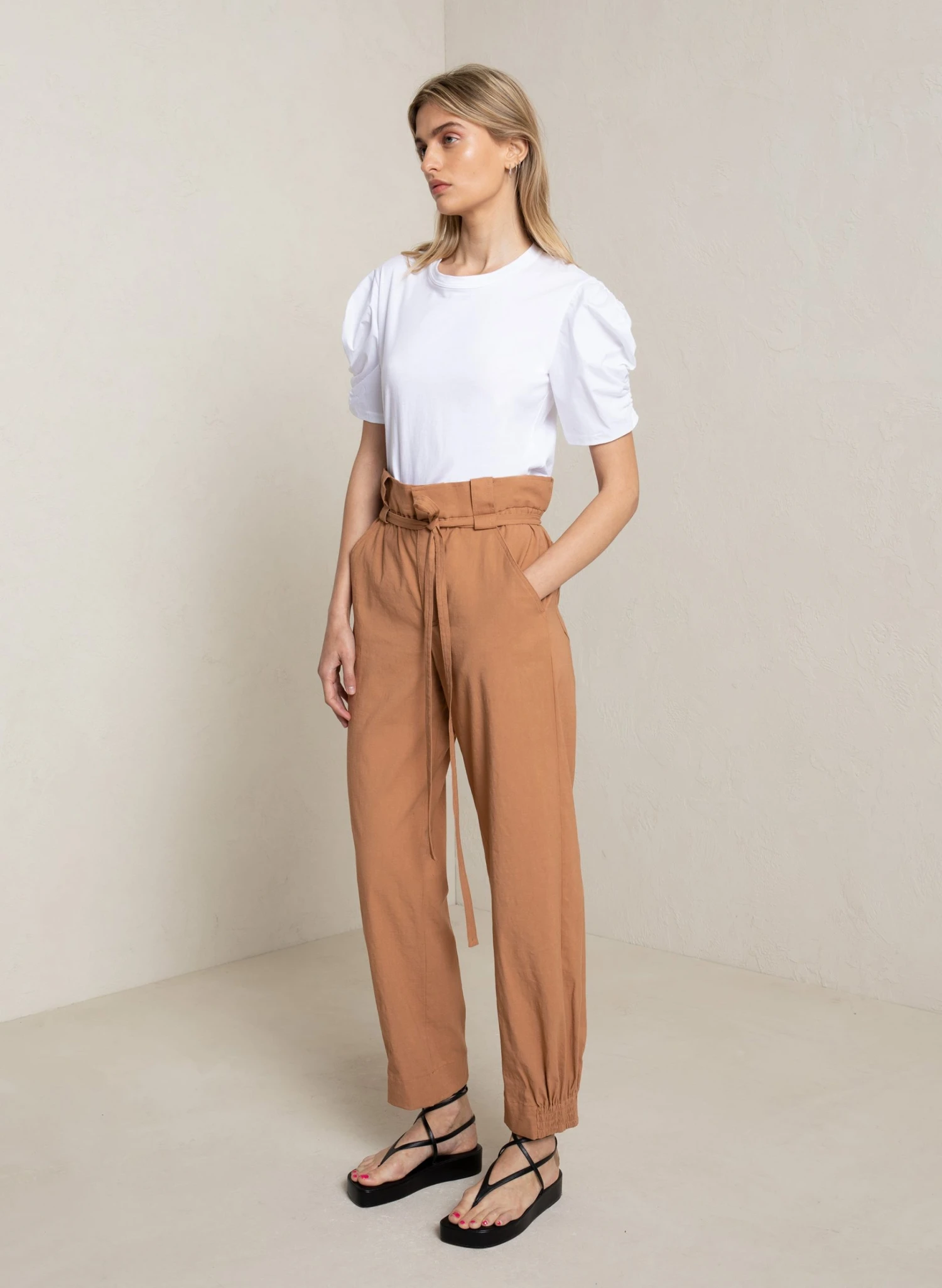 KENDALL_TEE_WHT_0043_3.jpg ALC LTD Kendall Cotton Tee