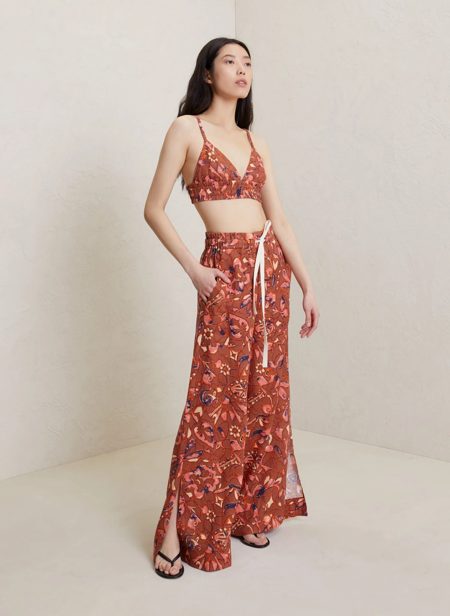 LANA_2.jpg ALC LTD Tops Lana Linen Bra