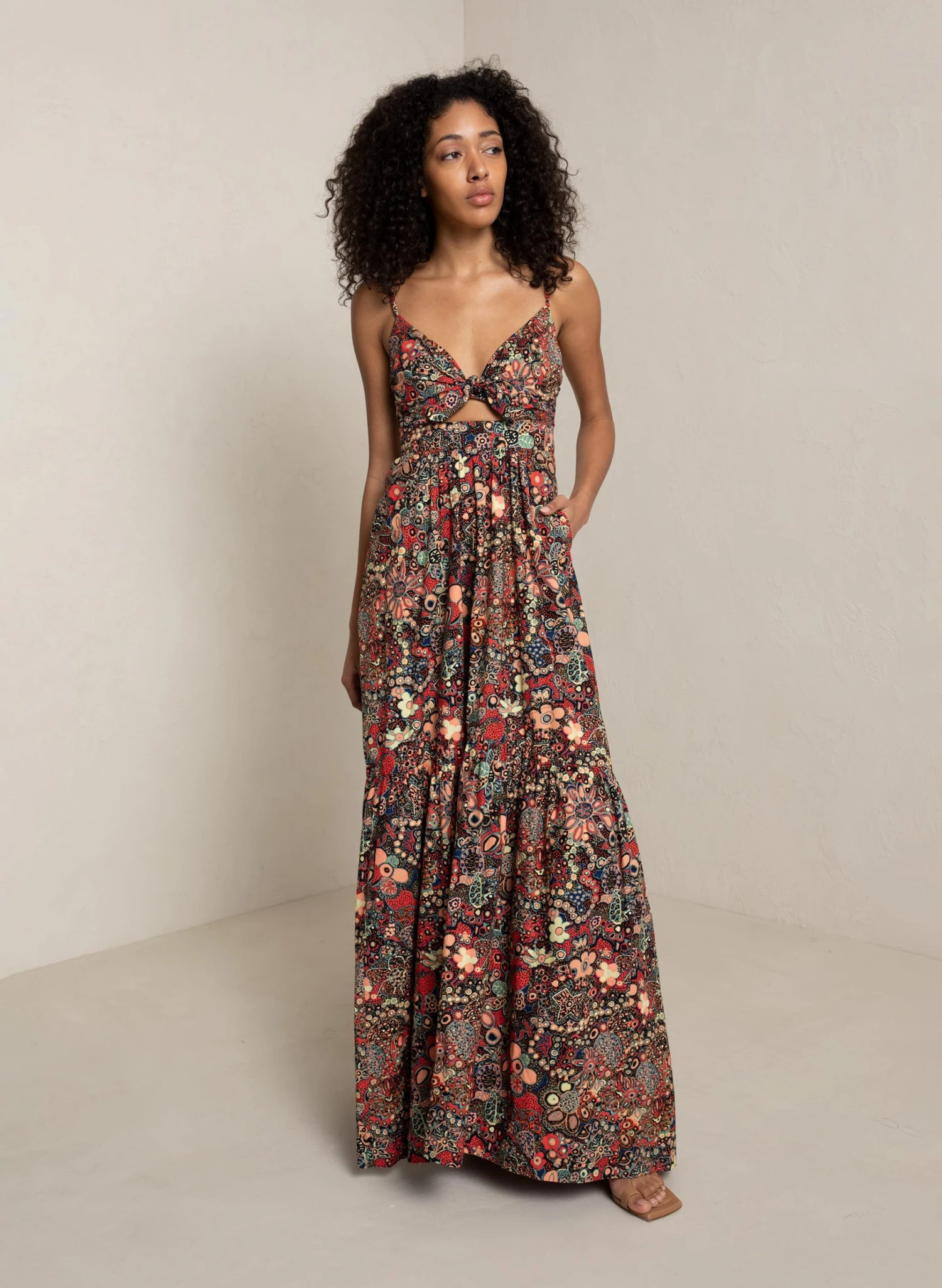 ALC LTD Laura Cotton Maxi Dress Dresses 4 ALC LTD Laura Cotton Maxi Dress Dresses