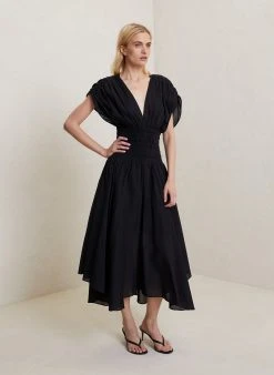 ALC LTD Lucia Cotton Midi Dress Dresses