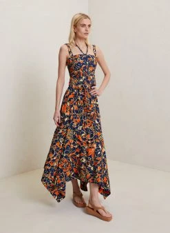 ALC LTD Blanca Cotton Maxi Skirt