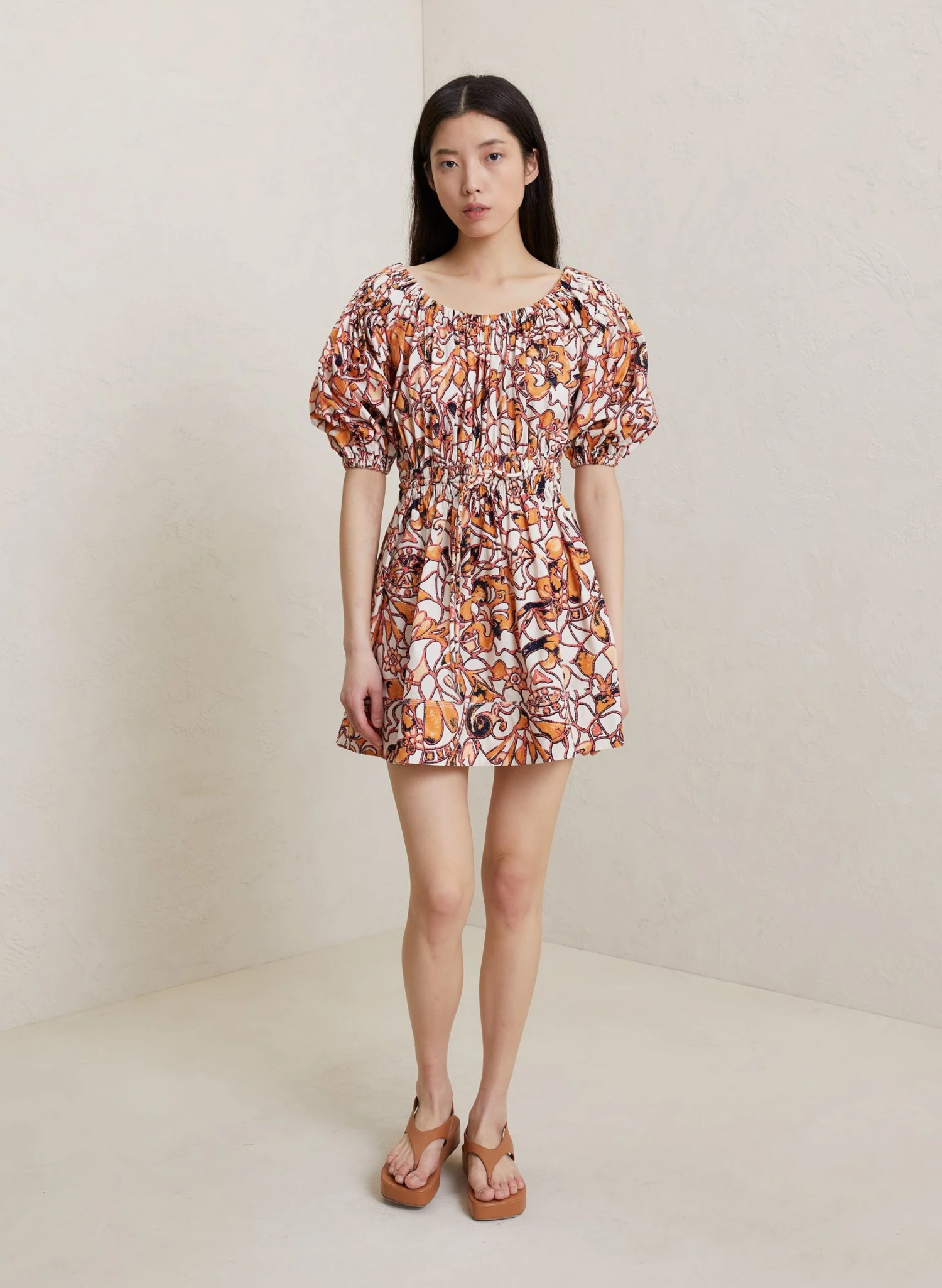 ALC LTD Maya Cotton Mini Dress 4 ALC LTD Maya Cotton Mini Dress