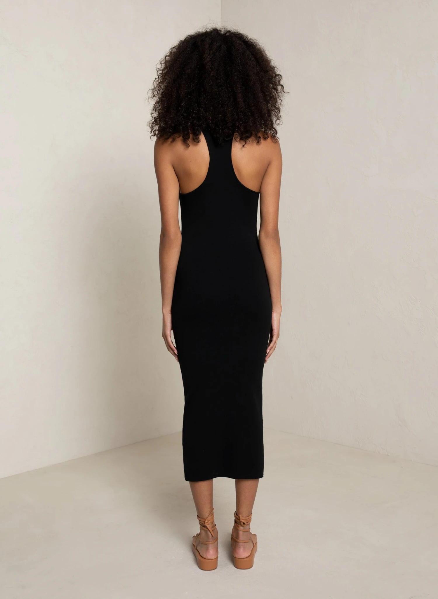 Marc-Dress-Blk-4.jpg ALC LTD Dresses Marc Cotton Knit Dress