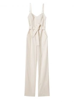 ALC LTD Mila Linen Jumpsuit Jumpsuits 6 ALC LTD Mila Linen Jumpsuit Jumpsuits