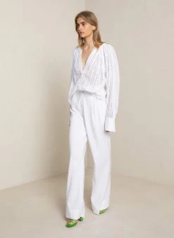 ALC LTD Nomad Cotton Eyelet Top 9 ALC LTD Nomad Cotton Eyelet Top