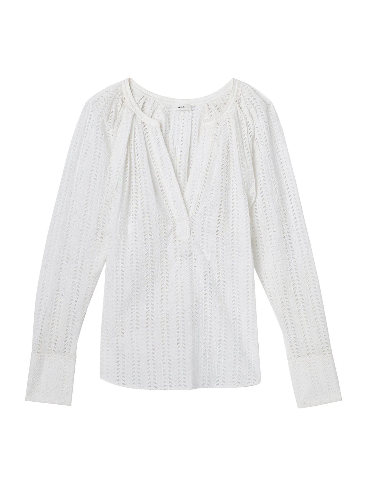 ALC LTD Nomad Cotton Eyelet Top 7 ALC LTD Nomad Cotton Eyelet Top