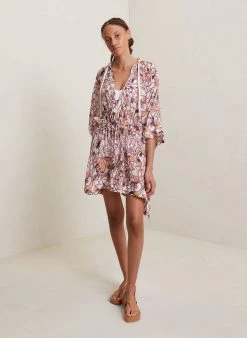 ALC LTD Pacha Silk Coverup SWIM
