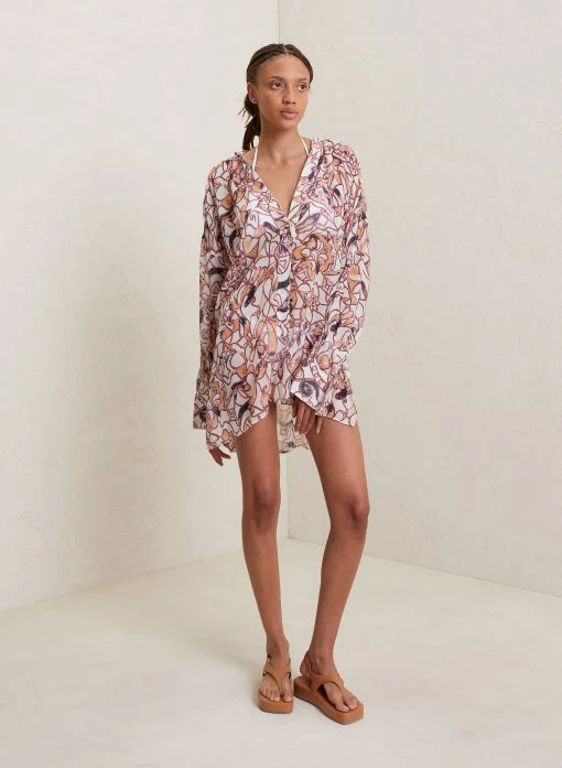 ALC LTD Paulina Silk Shirt 2 ALC LTD Paulina Silk Shirt