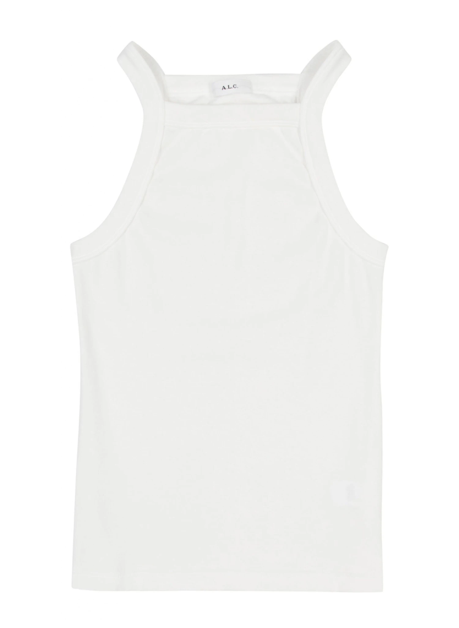 ALC LTD Tops Hannah Ribbed Cotton Tank 7 ALC LTD Tops Hannah Ribbed Cotton Tank