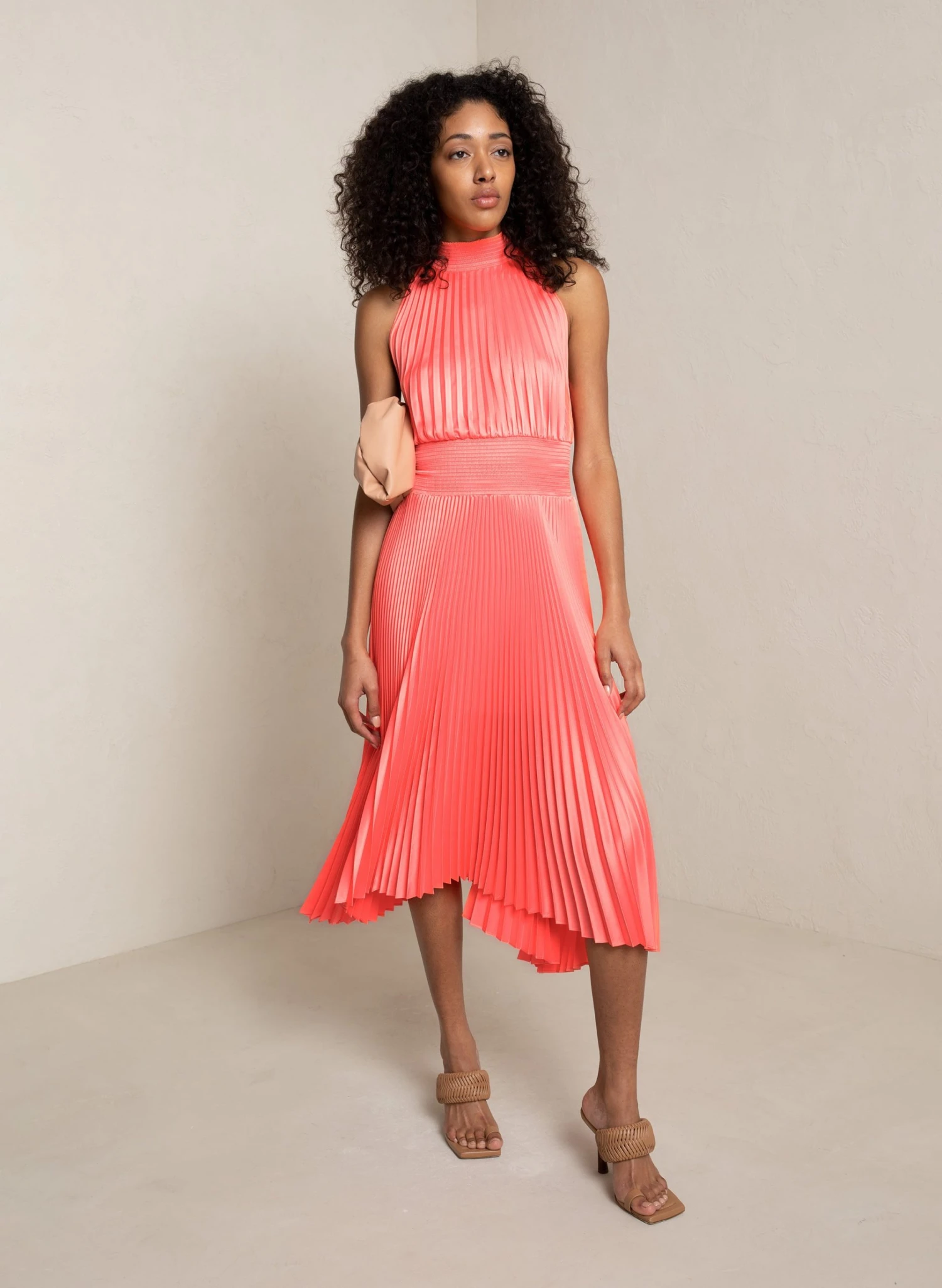 RENZO_DRESS_MAIL_0027_2.jpg ALC LTD Renzo Pleated Midi Dress Dresses